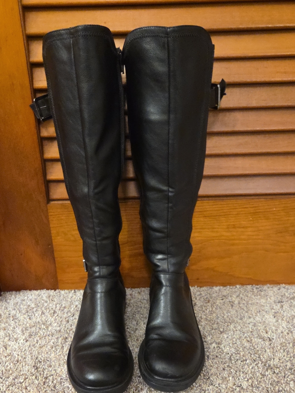 Wide Calf Women's Black Boots Size 7.5